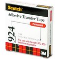 3M Scotch® Adhesive Transfer Tape Roll, 3/4" Wide x 36yds 92434